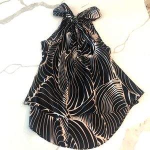 Alice & Trixie silk top size M NWT